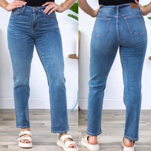 Judy Blue Straight leg fit Jeans size 5/27‎ Women’s Denim - Picture 1 of 10